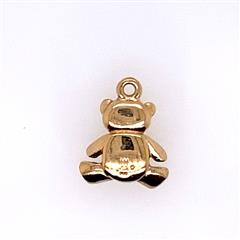 James Avery Teddy Bear 14K Yellow Gold Charm